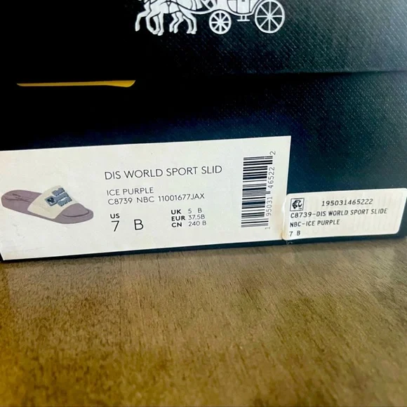 Coach Walt Disney World‎ 50th Anniversary Sandals Women Size 7